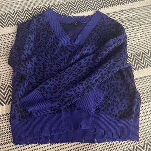 Cheetah sweater